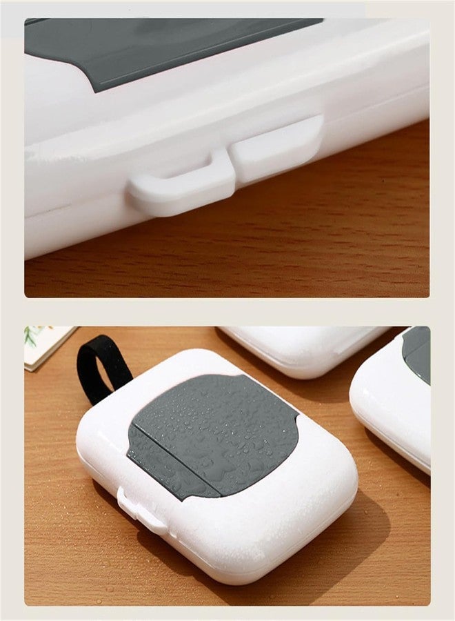 Zhuluck Travel Wipes Case, Wipe Dispenser, Portable Refillable Wipe Container,Reusable Travel Baby Wipes Case, Wipe Holder for Diaper - Image 4